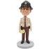 Male Soldier In Military Uniform With A Bugle Custom Figure Bobblehead