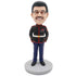 Male Soldier In Professional Soldier Uniform Custom Figure Bobblehead