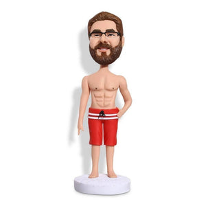 Muscle Fitness Coach Custom Figure Bobblehead - Figure Bobblehead