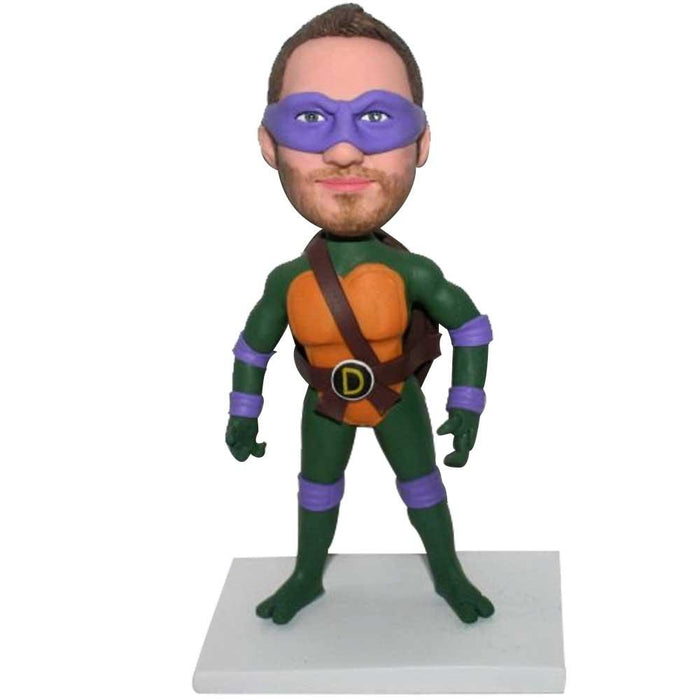 Handsome Ninja Turtle Custom Figure Bobblehead