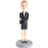 Office Lady with Suit Custom Figure Bobblehead - Figure Bobblehead