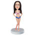 Sexy Female In Bikini Custom Figure Bobbleheads