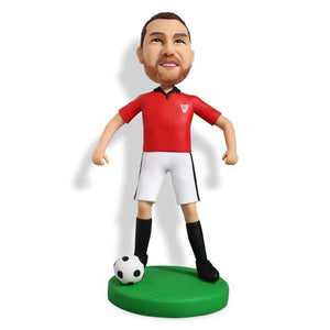 Soccer Football Player Custom Figure Bobblehead - Figure Bobblehead