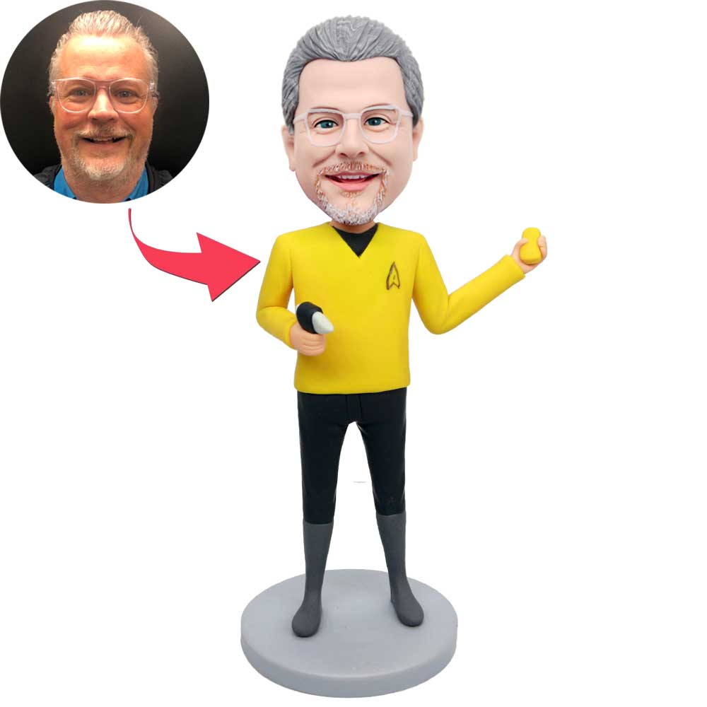 Star Trek Captain Kirk Custom Figure Bobbleheads