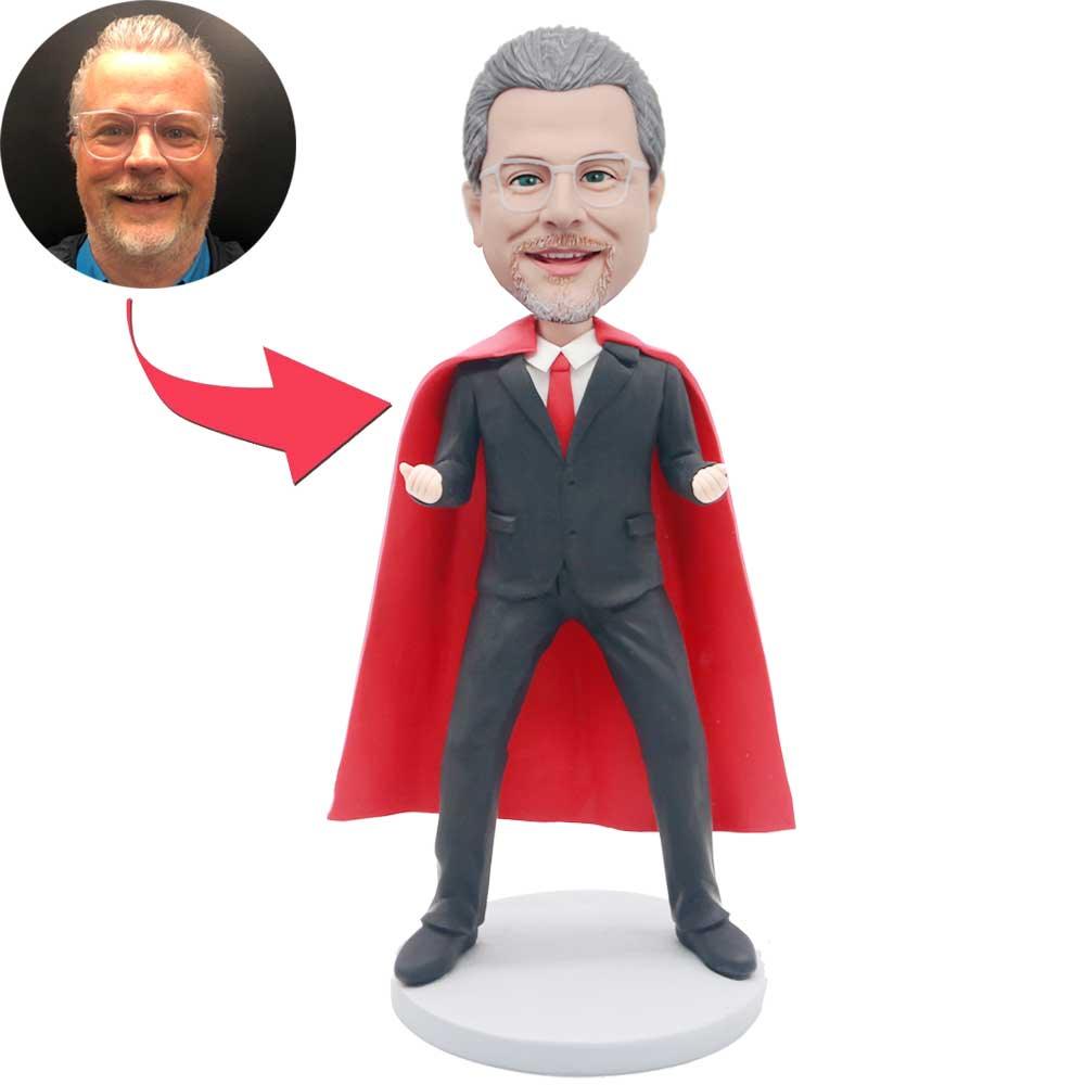 Super Business Suit Male Custom Figure Bobbleheads