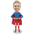 Superhero Superwoman Custom Figure Bobblehead