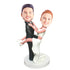 Valentine Gifts -Sweet Bear Hug Couple Custom Figure Bobblehead