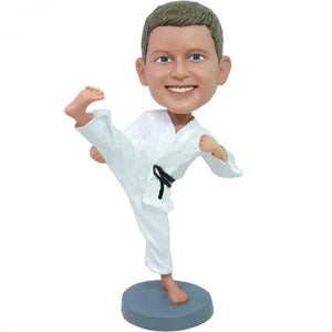 Taekwondo Boy Custom Figure Bobblehead - Figure Bobblehead