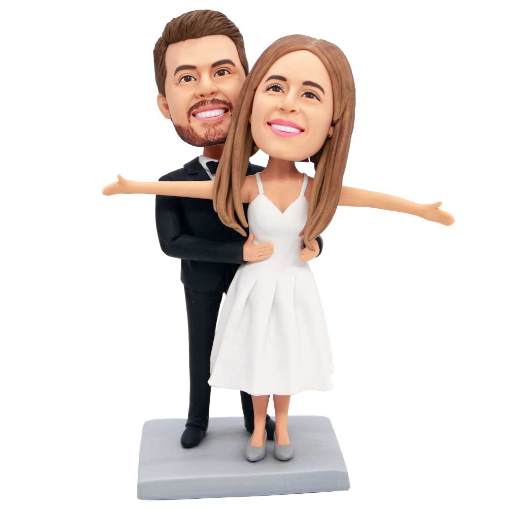 Valentine Gifts -Romantic Titanic Jack and Rose Couple Custom Figure Bobbleheads