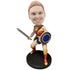 Wonder Woman In Defensive State Custom Figure Bobblehead